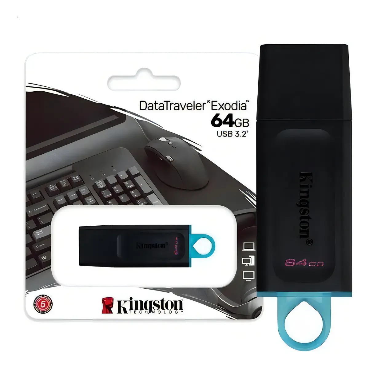 Pendrive Kingston DataTraveler Exodia 64GB