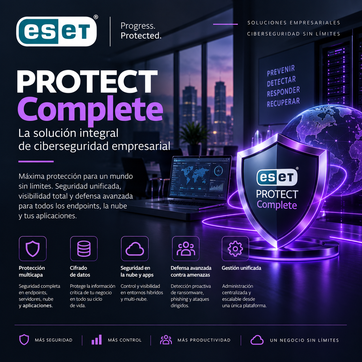 ESET PROTECT Complete 5 Licencias