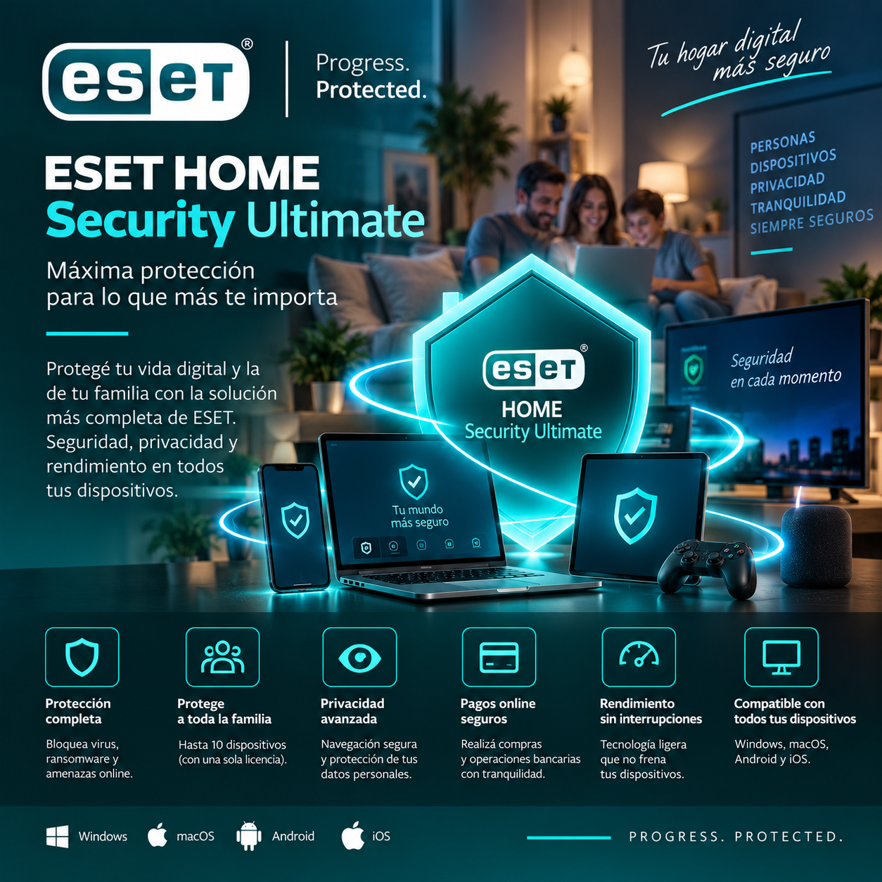 ESET HOME Security Ultimate 5 Licencias