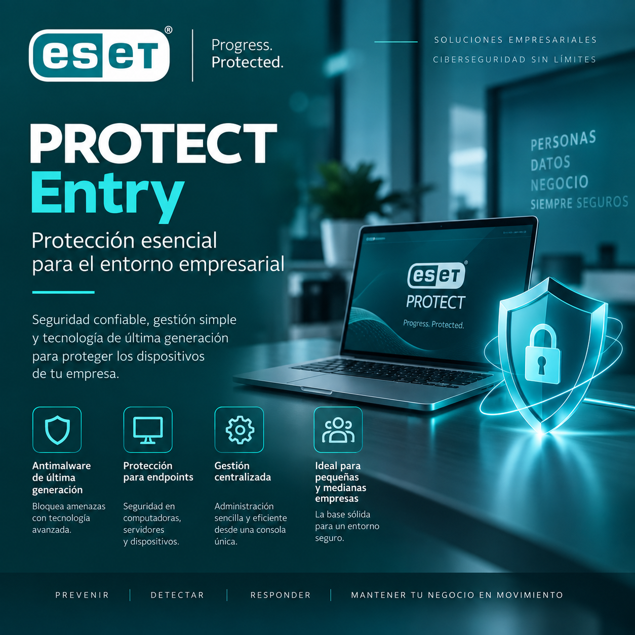 ESET PROTECT Entry 5 Licencias