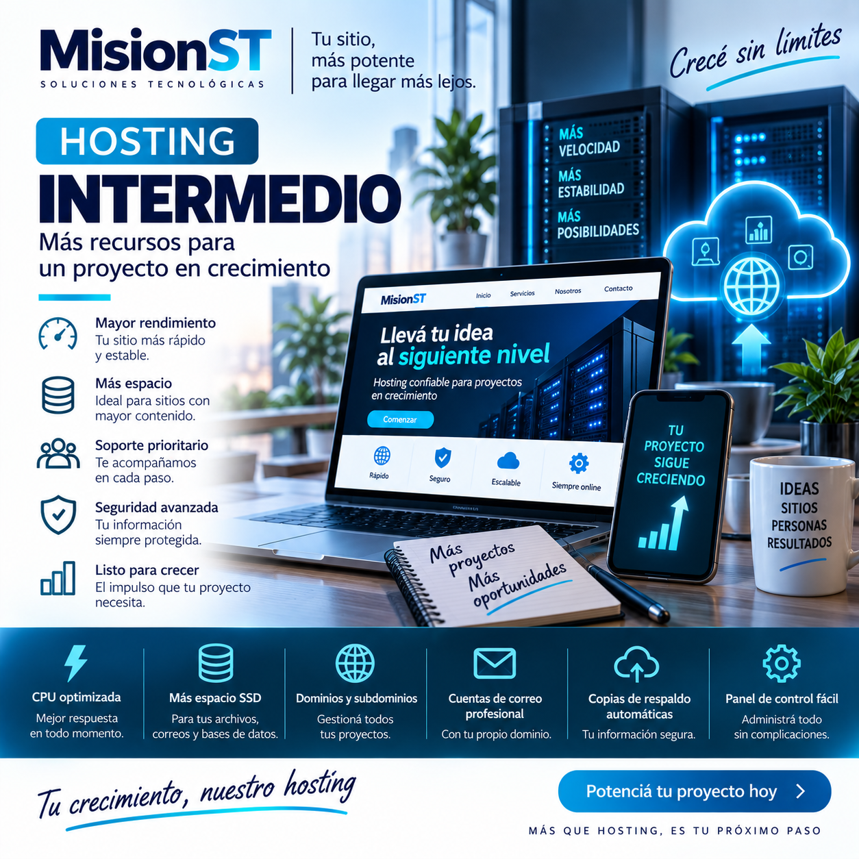 Hosting Intermedio